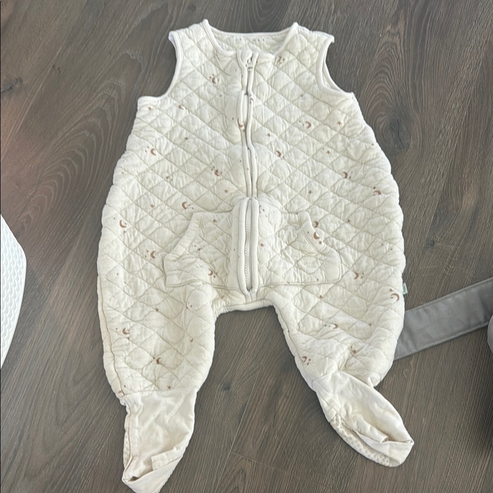 Tealbee Quilted Baby Sleep Sack with Feet